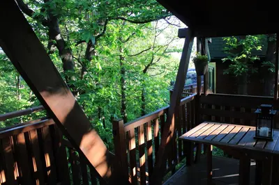 Balcone o terrazza di Matilde's Chalet Etna Nature House