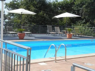 Piscina di Al Villino Sunrise appartamento in villa con piscina o nelle vicinanze