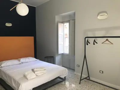 Letto o letti in una camera di Dimora San Camillo
