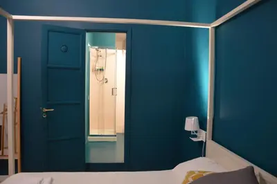 Letto o letti in una camera di Dimora San Camillo