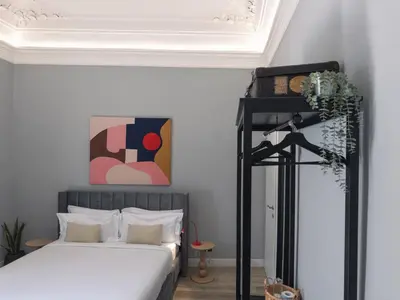 Letto o letti in una camera di Calumidda