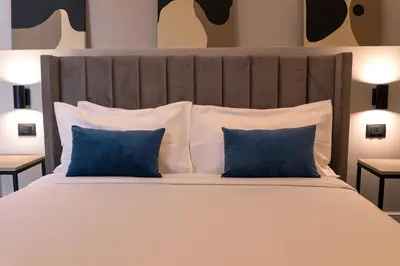 Letto o letti in una camera di Calumidda