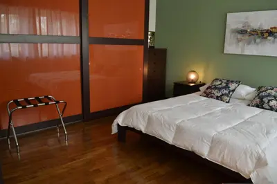 Letto o letti in una camera di La Casetta