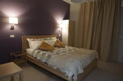 Letto o letti in una camera di Borgo 22