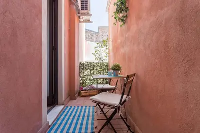Balcone o terrazza di Centre Apartment Grotte Bianche 2
