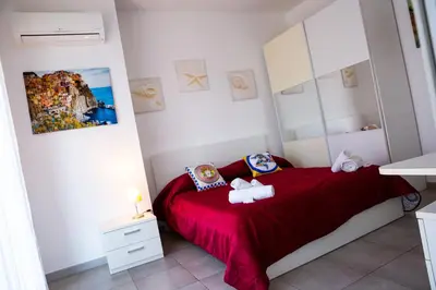 Letto o letti in una camera di Etna Catania Center