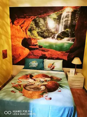 Letto o letti in una camera di Bed & Breakfast Macallè