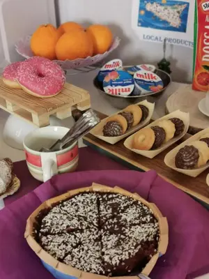 Cibo presso il bed & breakfast o nelle vicinanze