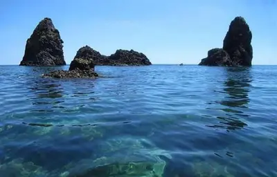 Paesaggio naturale nelle vicinanze della casa vacanze