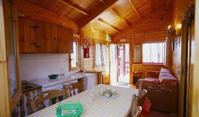 Cucina o angolo cottura di CHALET ETNA MILO