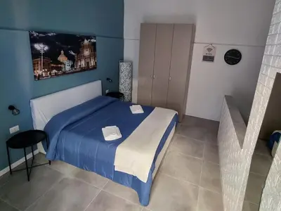 Letto o letti in una camera di Il vicolo home