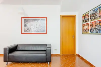 Area soggiorno di Casa Paradiso sul Mare delle Aci