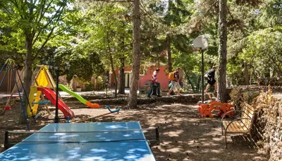 Area giochi per bambini di Casale Poggio del Tiglio