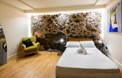 Letto o letti in una camera di The Yard Hostel