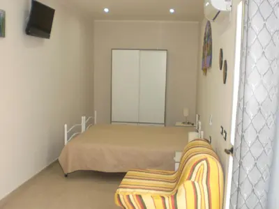 Letto o letti in una camera di Gio' & Gio' locazione breve ad uso turistico