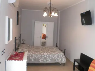 Letto o letti in una camera di Gio' & Gio' locazione breve ad uso turistico