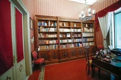 Biblioteca nel bed & breakfast