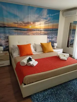 Letto o letti in una camera di La Petite Maison