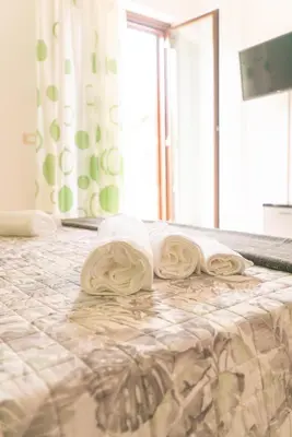 Letto o letti in una camera di B&B Alle Falde Dell'Etna