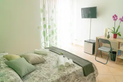 TV o dispositivi per l'intrattenimento presso B&B Alle Falde Dell'Etna
