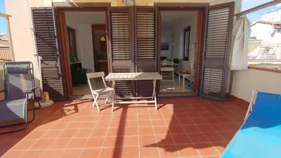 Balcone o terrazza di casa Ciclopi