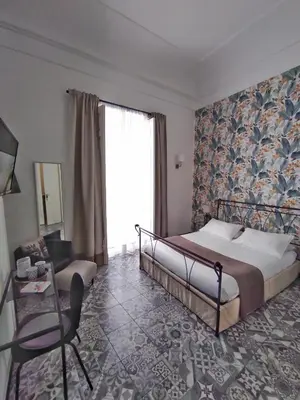 Letto o letti in una camera di B&B Casa Carola