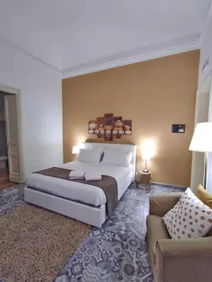 Letto o letti in una camera di B&B Casa Carola
