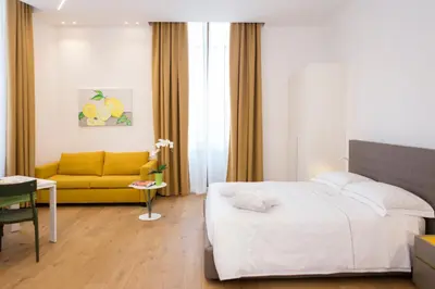 Letto o letti in una camera di Dimore Solara