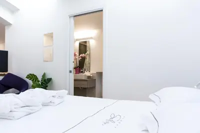 Letto o letti in una camera di Dimore Solara