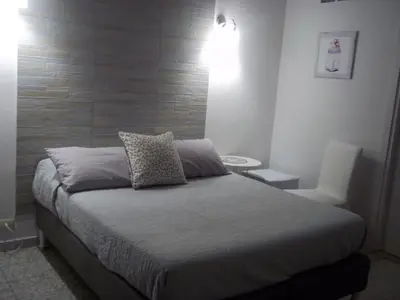 Letto o letti in una camera di Casagioieni