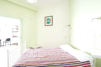 Letto o letti in una camera di Welcoming apartment in Nicolosi with included parking