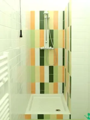 Bagno di Welcoming apartment in Nicolosi with included parking