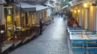 Ristorante o altro punto ristoro di Charming Apartment in Catania with Balcony and City View