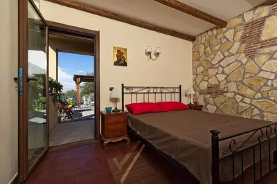 Letto o letti in una camera di HORSE HOUSE
