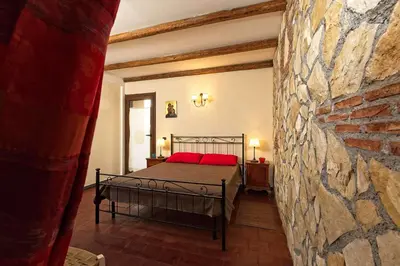 Letto o letti in una camera di HORSE HOUSE