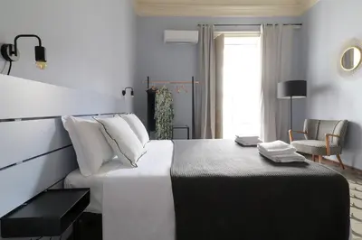 Letto o letti in una camera di Lettera Living Manzoni 18