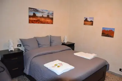 Letto o letti in una camera di Bed&Breakfast Villa Bellini