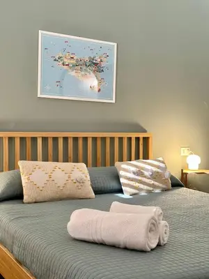 Letto o letti in una camera di Sabbinirica House