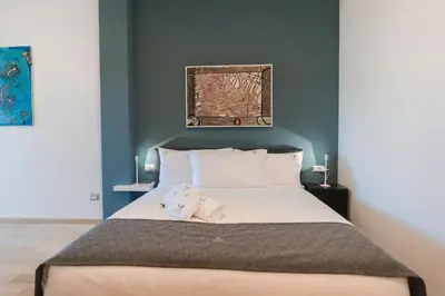 Letto o letti in una camera di Sicilia's Art Hotel & Spa