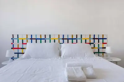 Letto o letti in una camera di La casa di Nonna Maria