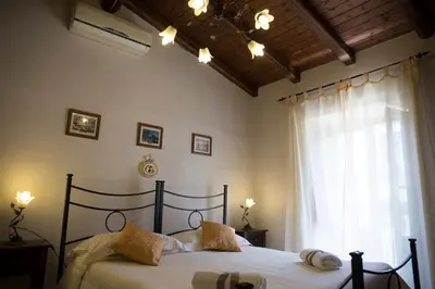 Letto o letti in una camera di Casa al Centro Storico