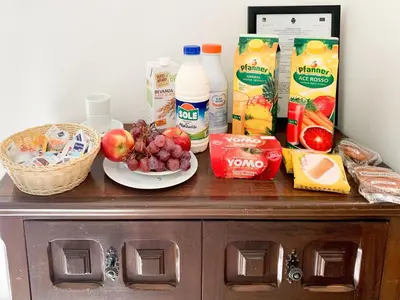 Cibo presso l'affittacamere o nelle vicinanze