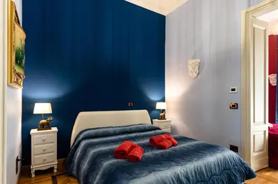 Letto o letti in una camera di Raciti Palace