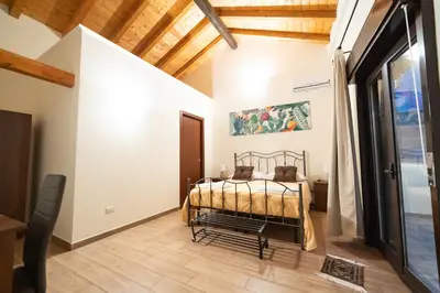 Letto o letti in una camera di Le Vie del Centro B&B