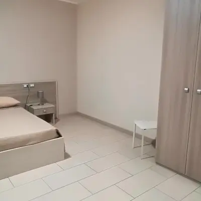 Letto o letti in una camera di I Colori dell'Etna