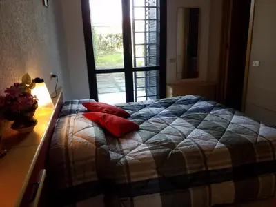 Letto o letti in una camera di Venus blu