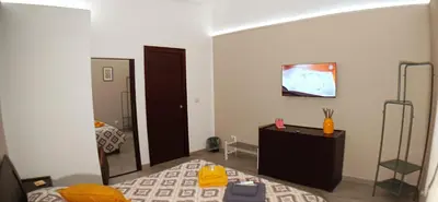TV o dispositivi per l'intrattenimento presso Exclusive house in the center