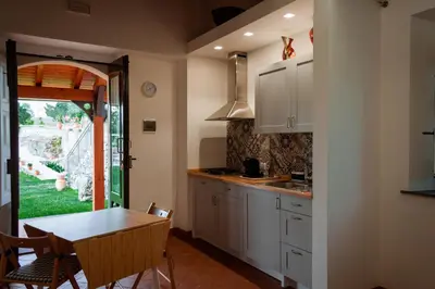 Cucina o angolo cottura di Terre di Monacella