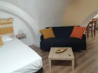 Letto o letti in una camera di Tania's House