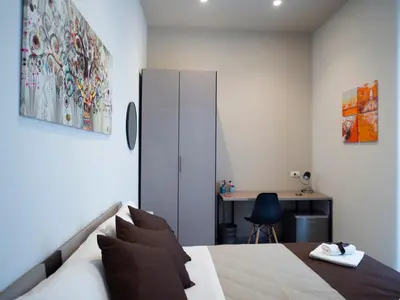 Letto o letti in una camera di B&B Contessa dei venti